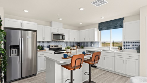 Milazzo at Amoruso Ranch Plan 1874 Kitchen Island