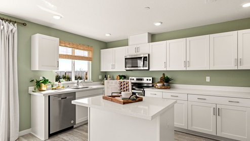 Milazzo at Amoruso Ranch Plan 1547 Kitchen Island