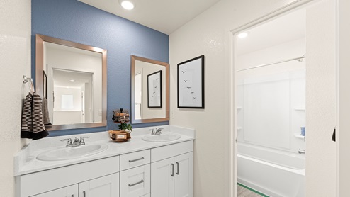 Milazzo at Amoruso Ranch Plan 1874 Secondary Bathroom