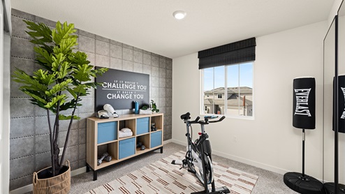 Milazzo at Amoruso Ranch Plan 1874 Home Gym