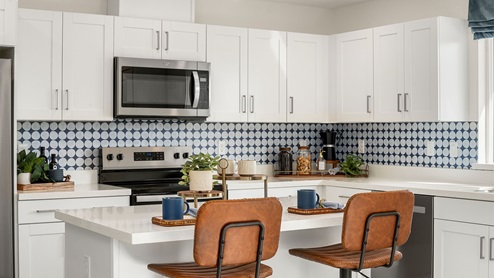 Milazzo at Amoruso Ranch Plan 1874 Kitchen Island