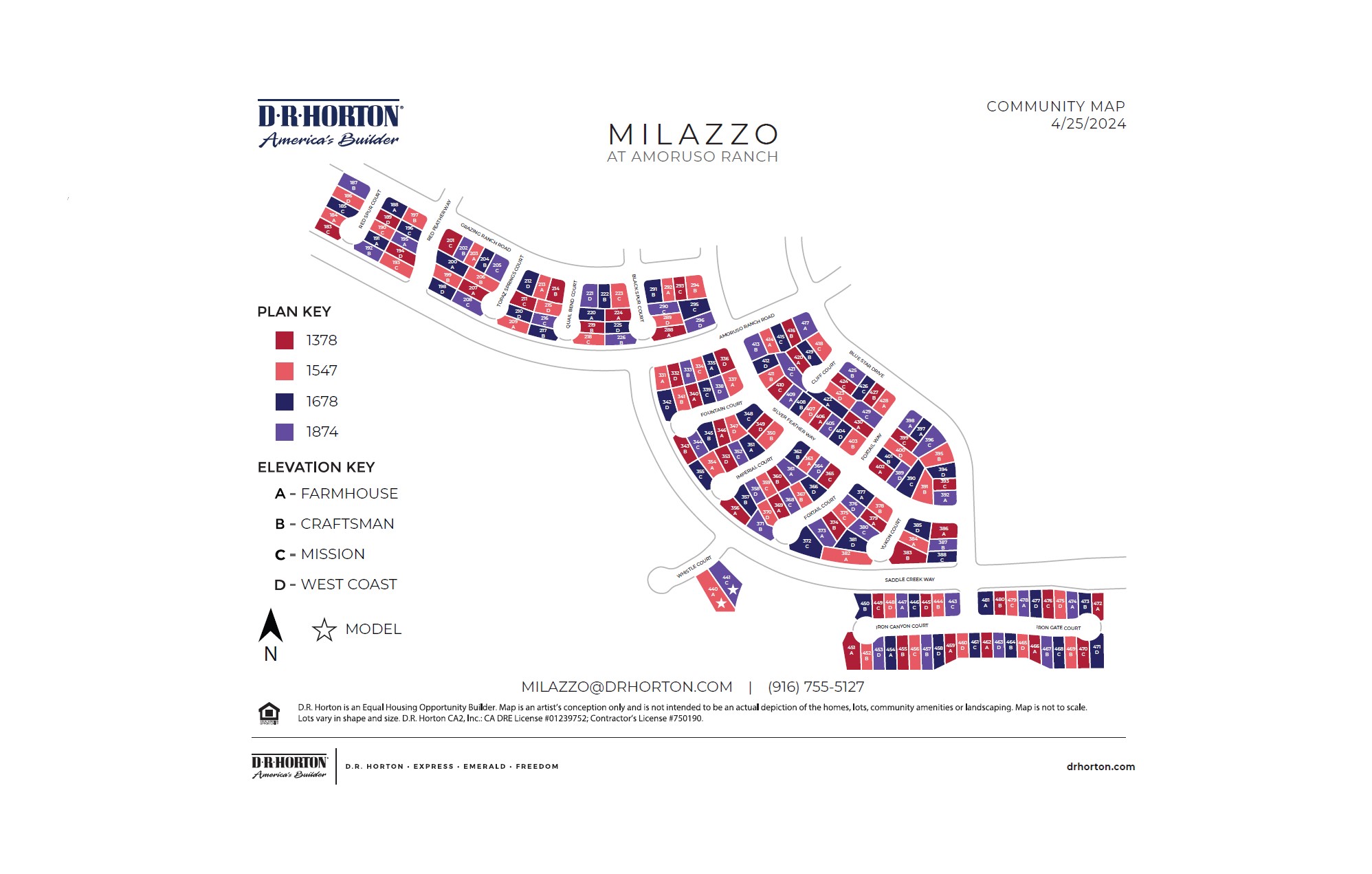 Static Lot Map