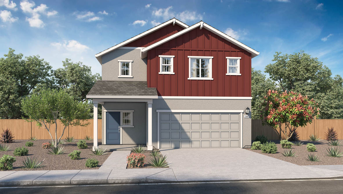 Amber Lynn Estates Plan 1547 Exterior Farmhouse Elevation