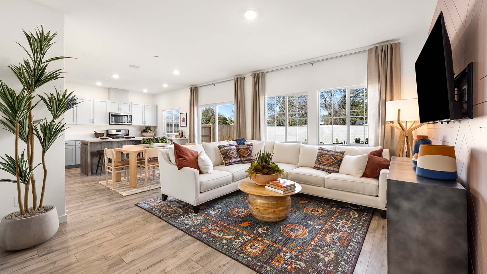 Amber Lynn Estates Plan 1547 Light Filled Living Area