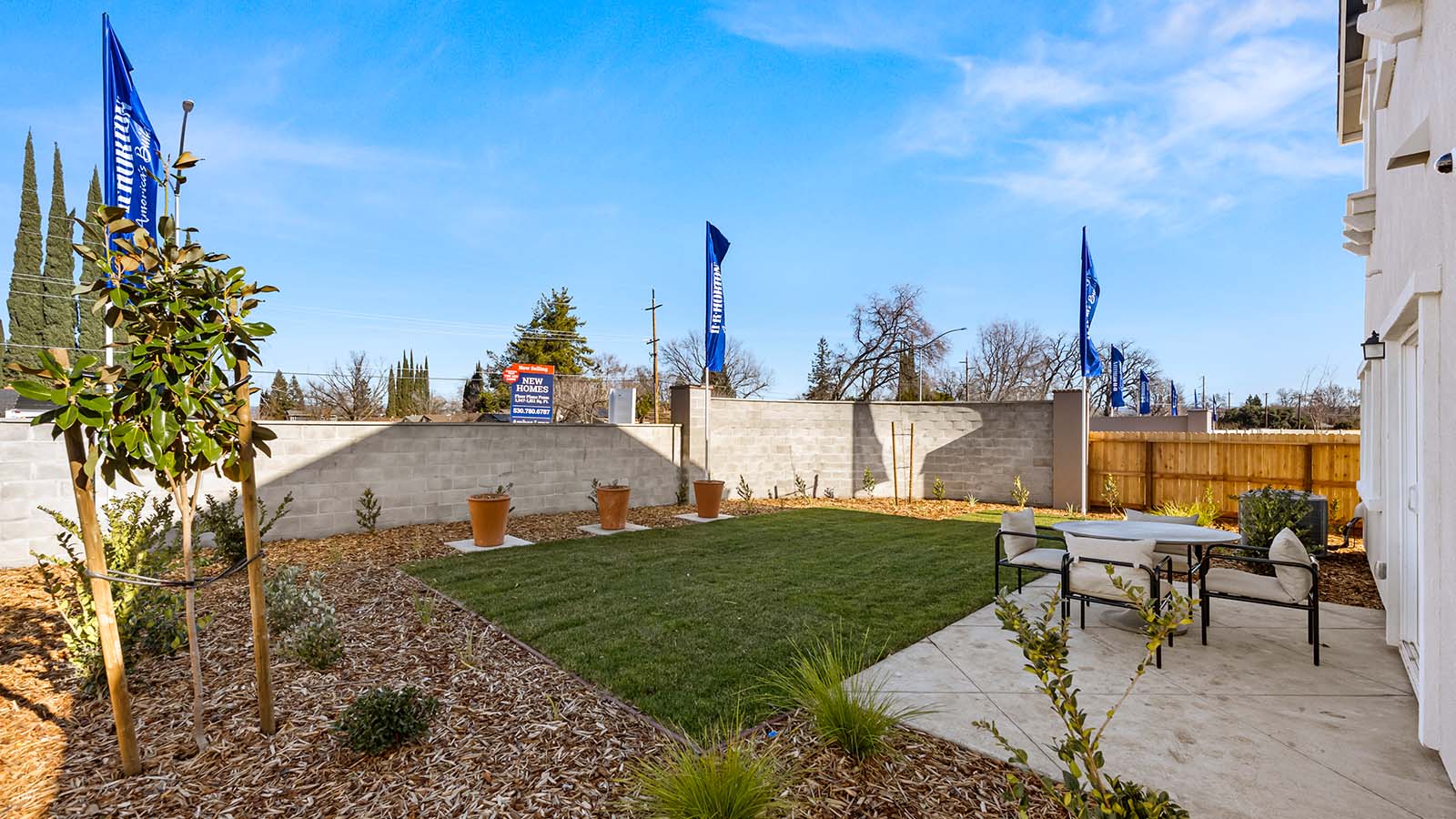 Amber Lynn Estates Plan 1811 Backyard