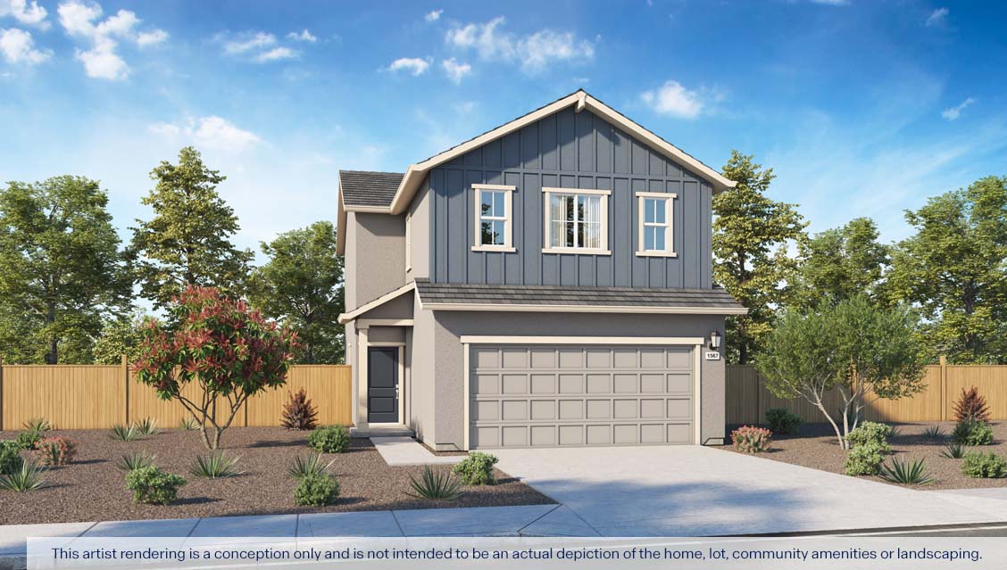 Dragonfly II at Winding Creek Plan 1567 Exterior Farmhouse Elevation