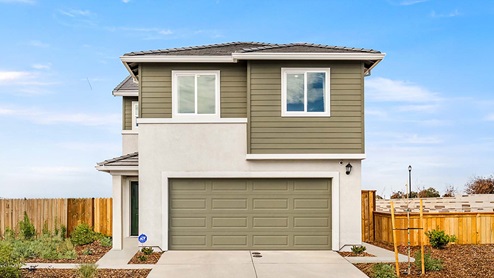 Dragonfly II at Winding Creek Plan 1631 Exterior West Coast Elevation