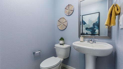 Dragonfly II at Winding Creek Plan 1631 Secondary Bathroom Powder