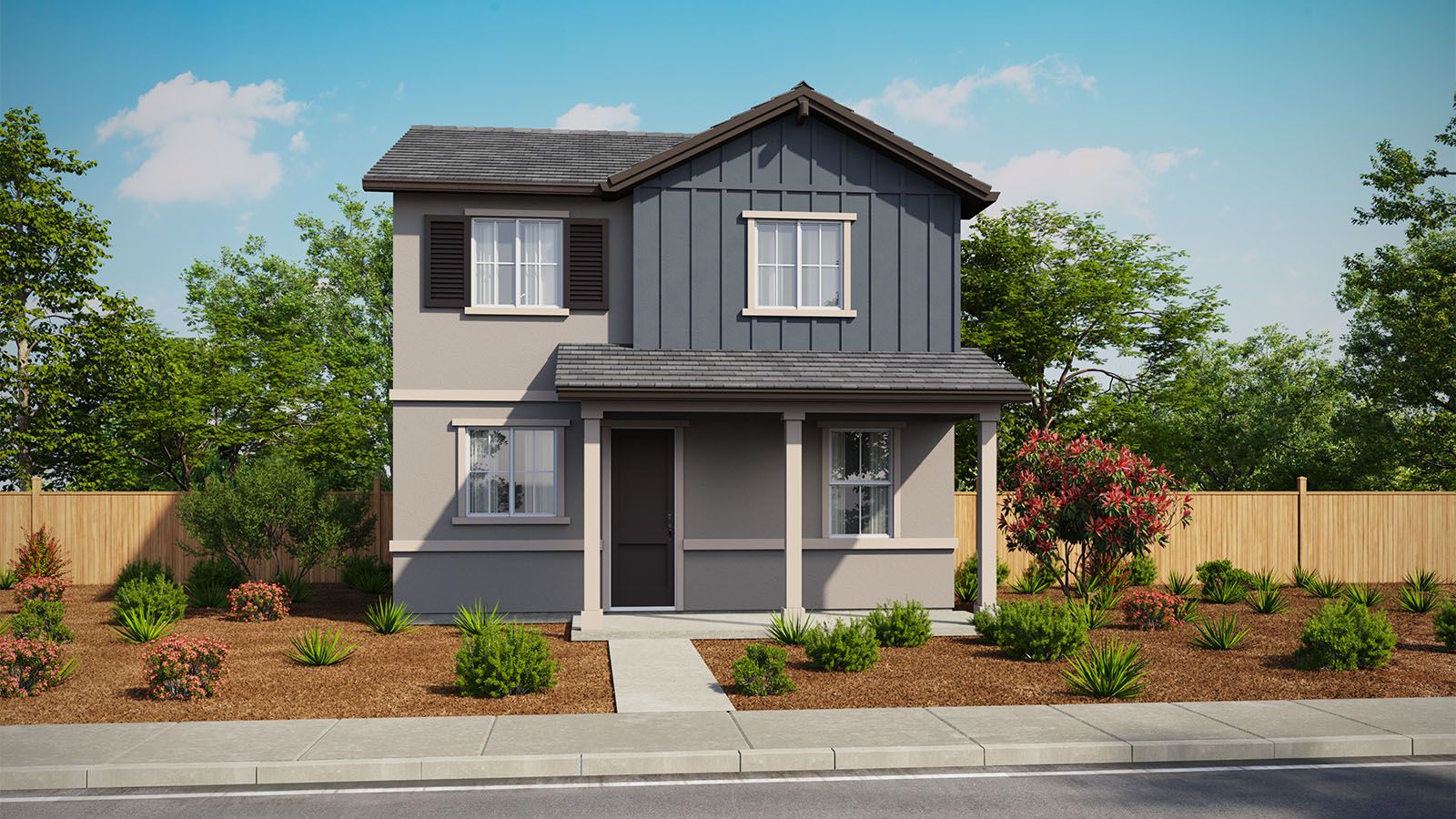 Lucia at Delta Shores Plan 1619 Farmhouse Elevation