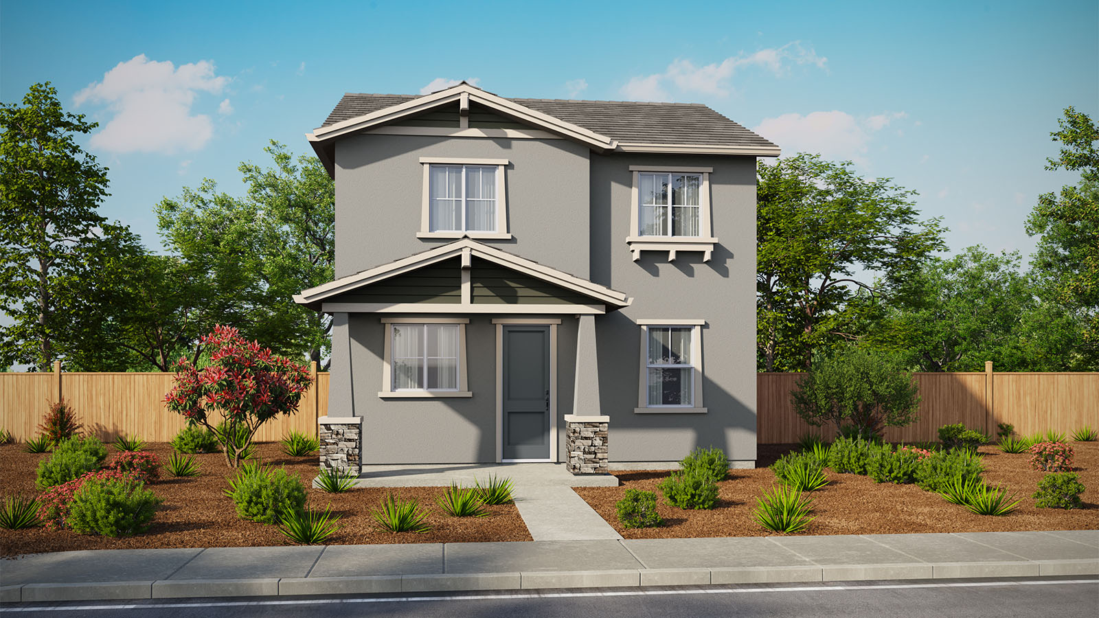 Lucia at Delta Shores Plan 1646 Craftsman Elevation