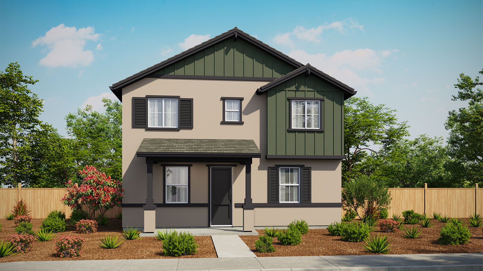 Lucia at Delta Shores Plan 1821 Farmhouse Elevation