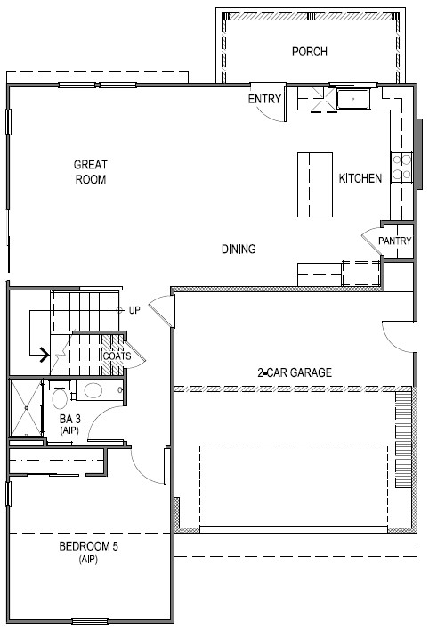 Lucia at Delta Shores Plan 2369 Floor Plan