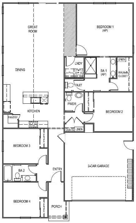 Ibiza at Delta Shores Plan 1924 Floor Plan
