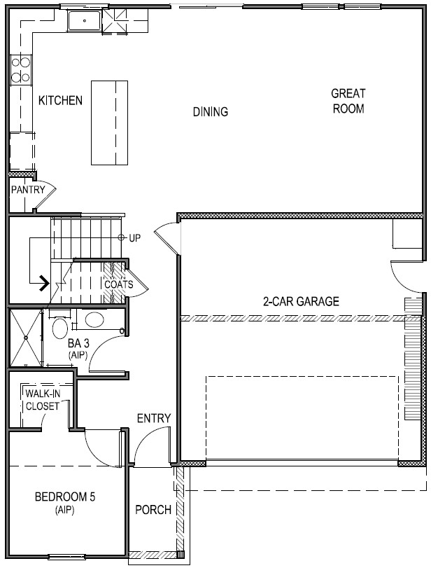 Ibiza at Delta Shores Plan 2311 Floor Plan