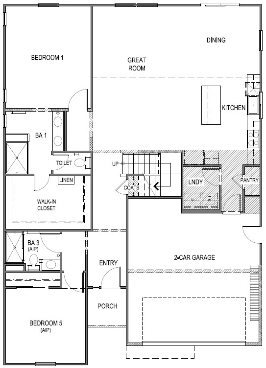 Ibiza at Delta Shores Plan 2594 Floor Plan