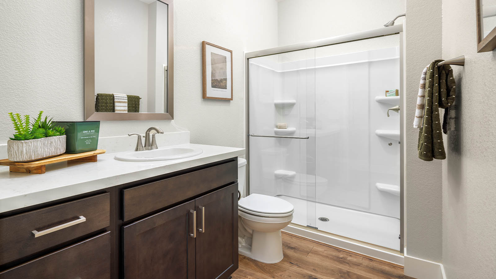 Lucia Plan 2369 Bathroom with Double sinks