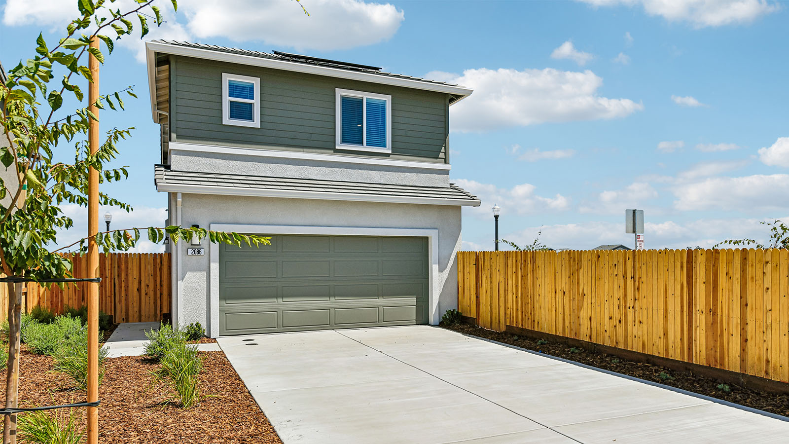 Lucia at Delta Shores Alta Plan 1578 alley loaded 2 car garage and driveway