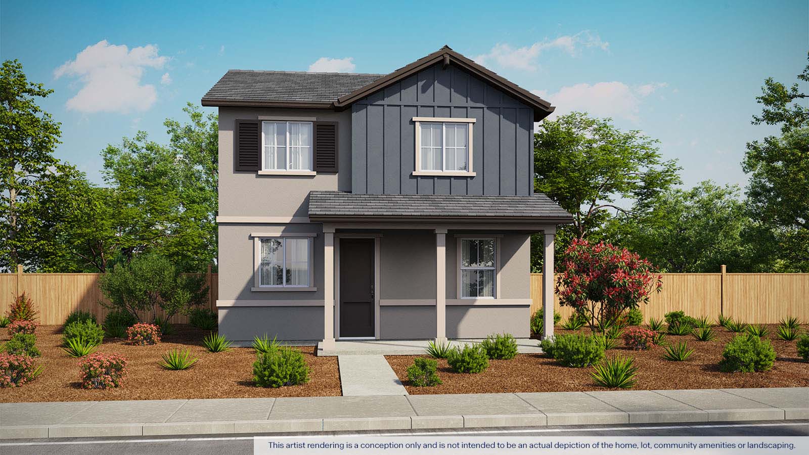 Lucia at Delta Shores Plan 1619 Farmhouse Elevation