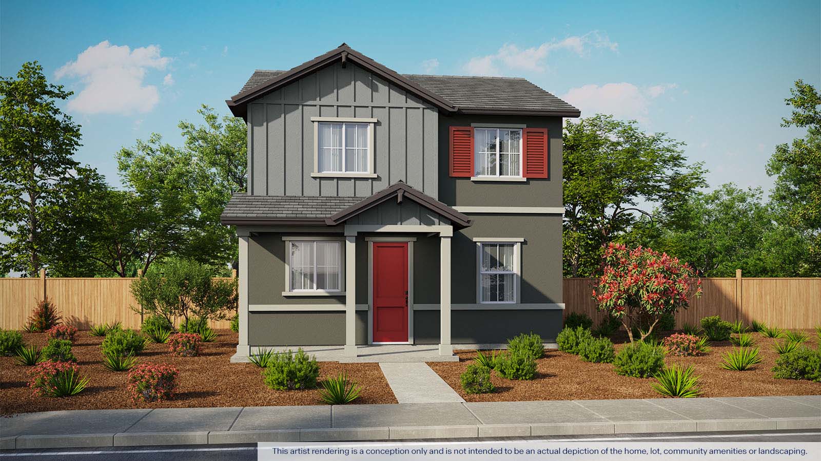 Lucia at Delta Shores Plan 1646 Farmhouse Elevation
