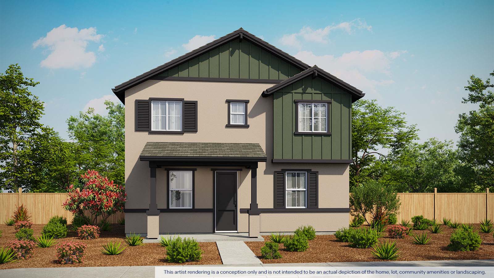 Lucia at Delta Shores Plan 1821 Farmhouse Elevation