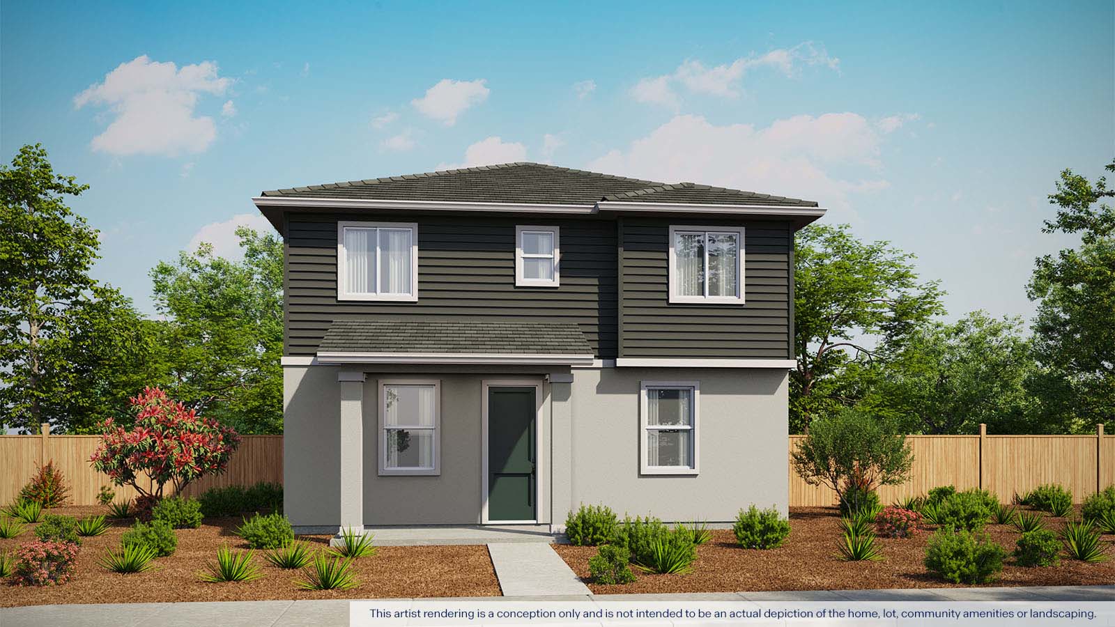 Lucia at Delta Shores Plan 1821 West Coast Elevation