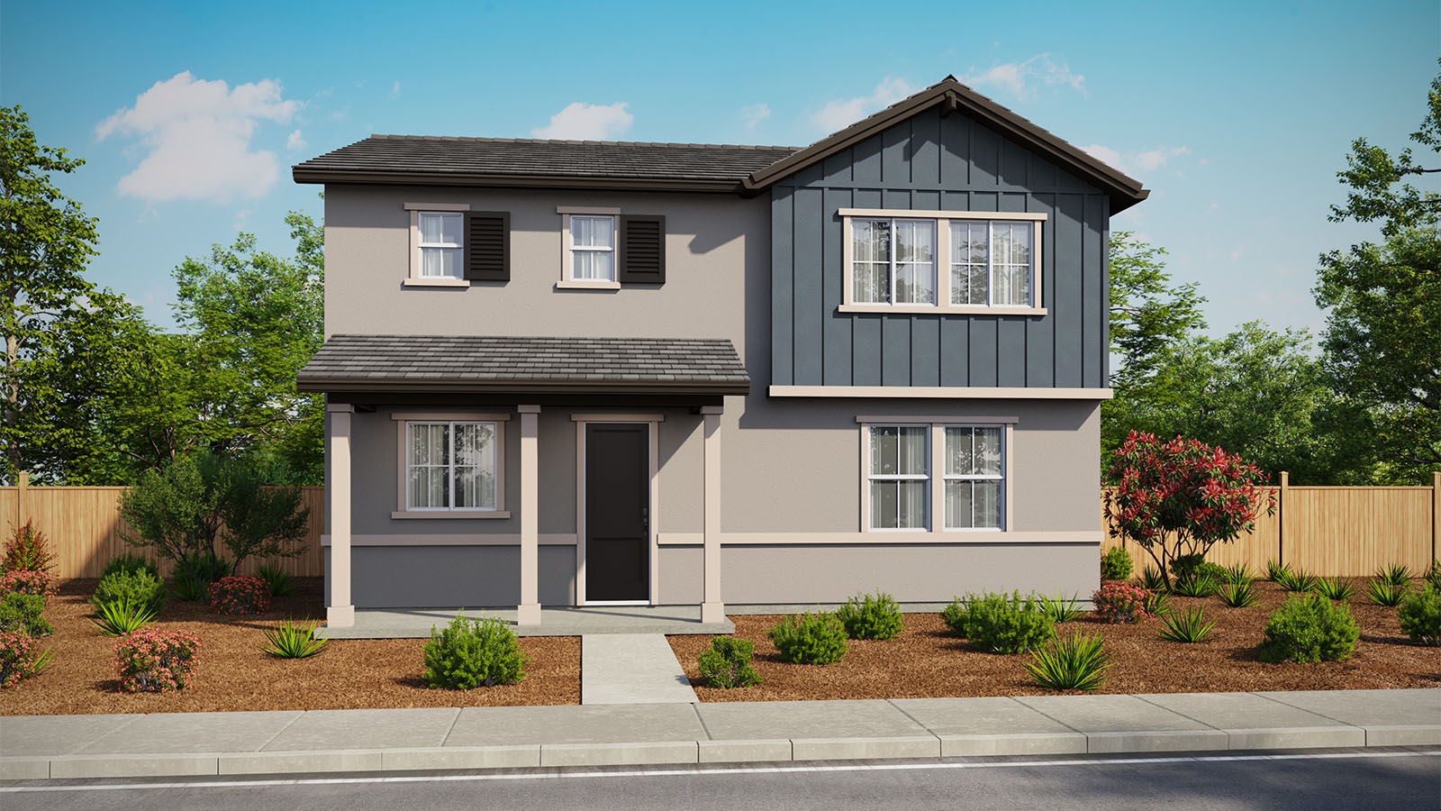 Lucia at Delta Shores Plan 2369 Farmhouse Elevation