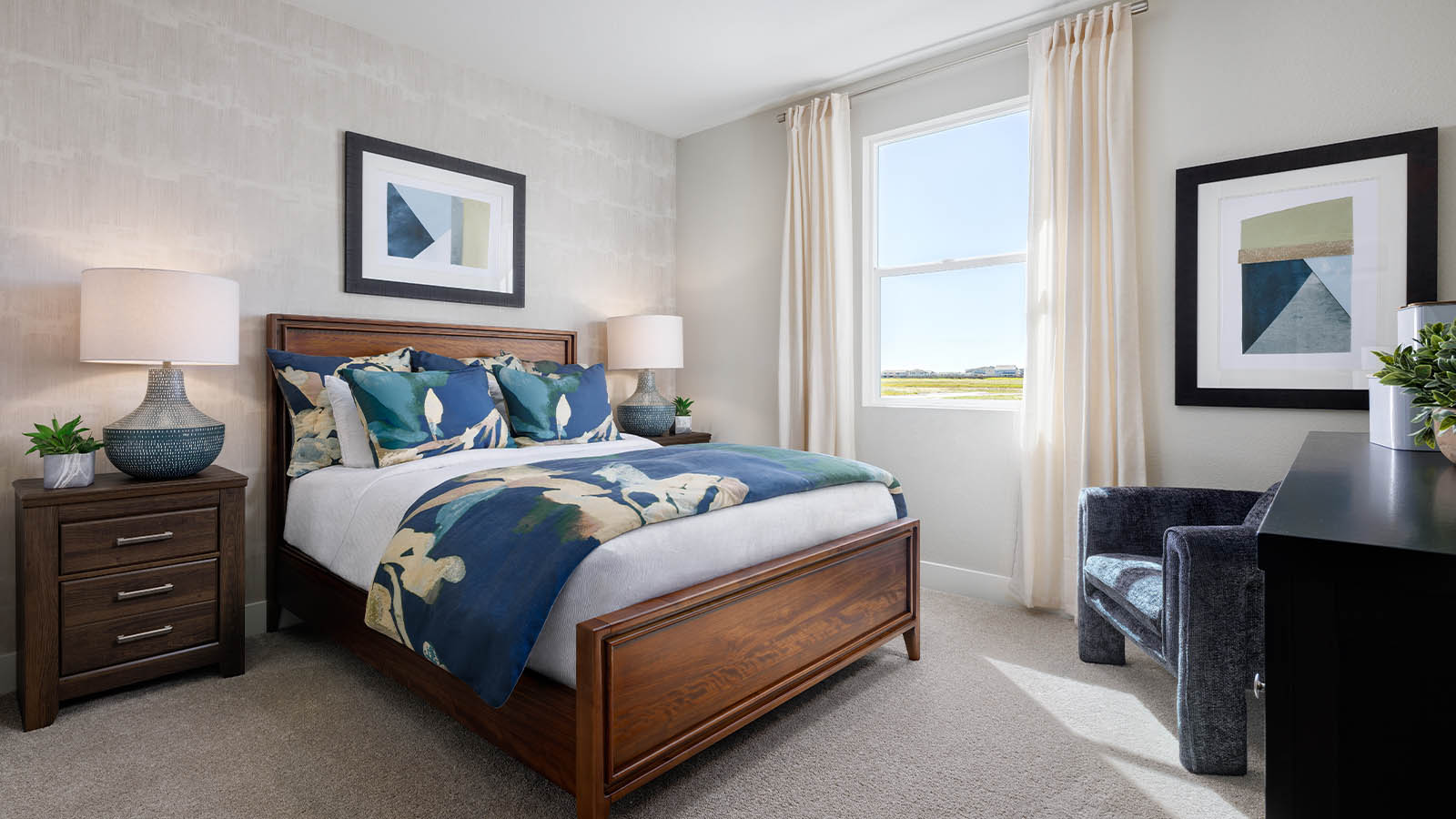Ibiza at Delta Shores Willow Plan 2594  downstairs guest bedroom