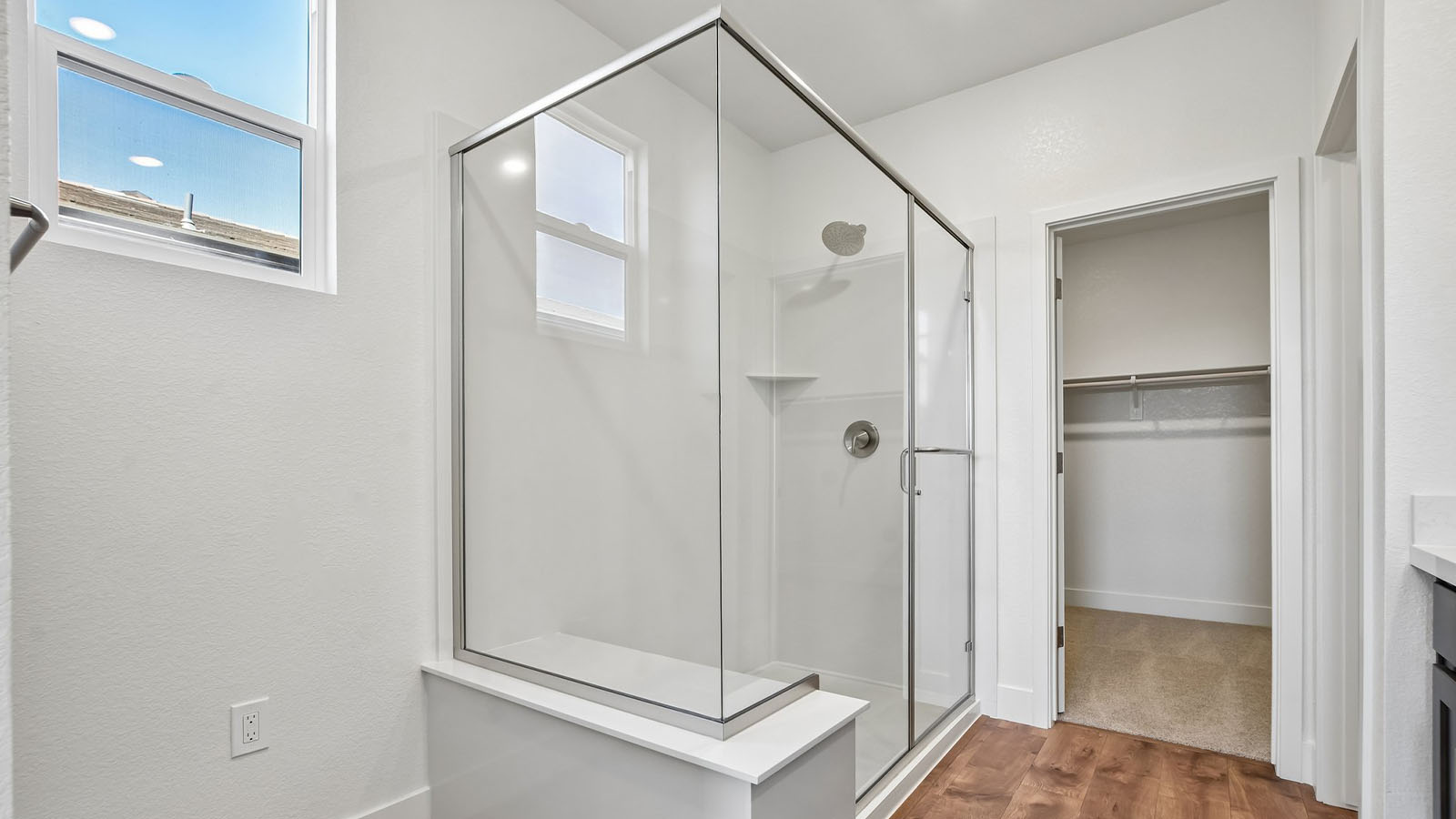 Ibiza at Delta Shores Plan 2594 primary bathroom walk in shower