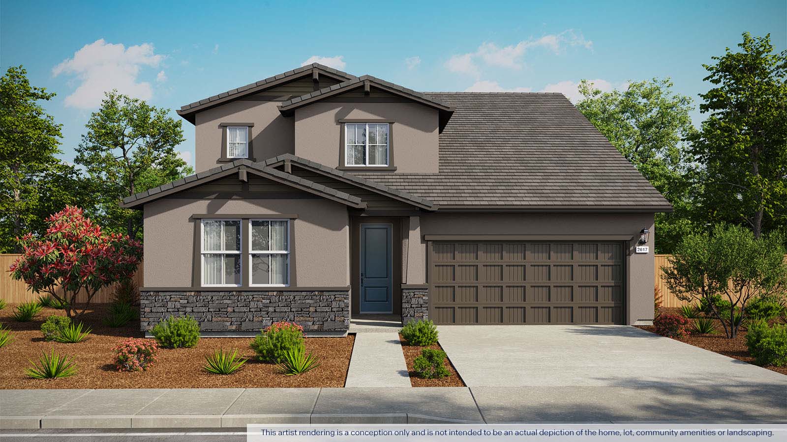 Ibiza at Delta Shores Plan 2617 Exterior craftsman elevation