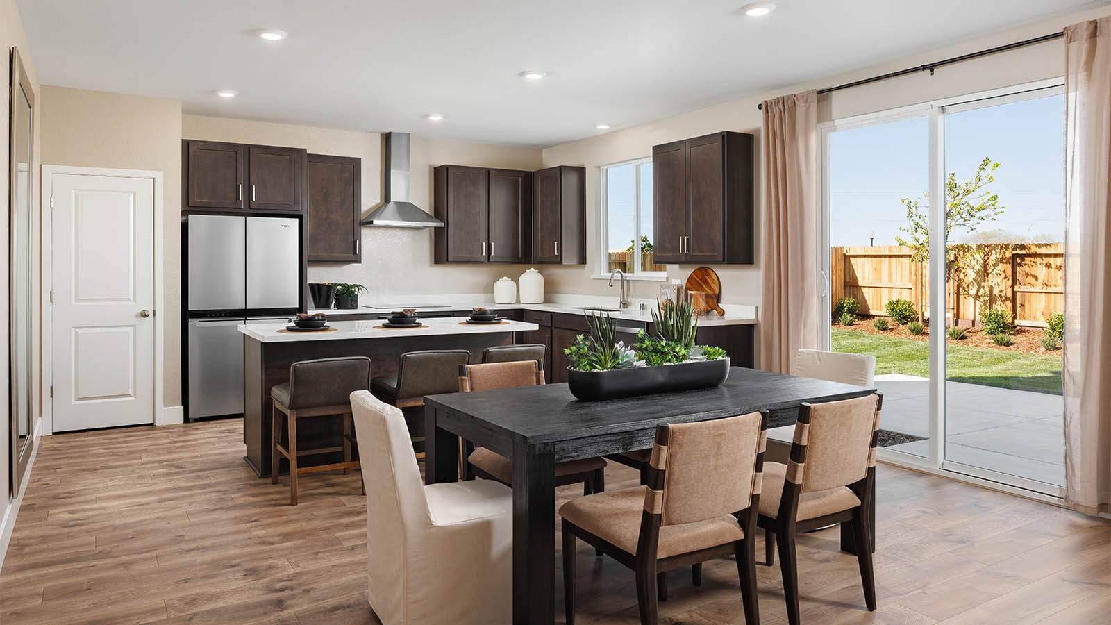 Ibiza at Delta Shores Plan 2617 open dining room and kitchen