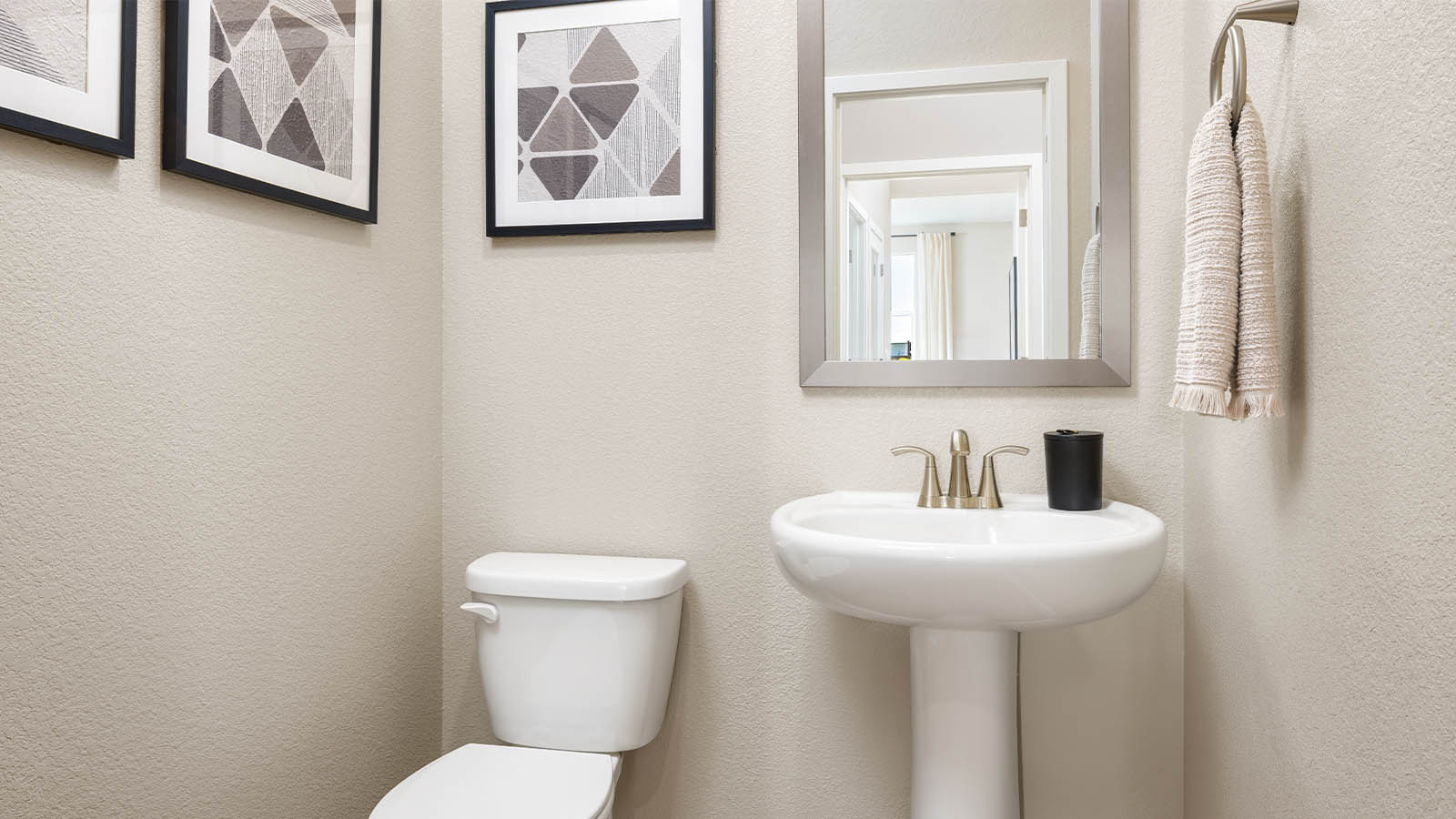 Ibiza at Delta Shores Plan 2617 half bath downstairs