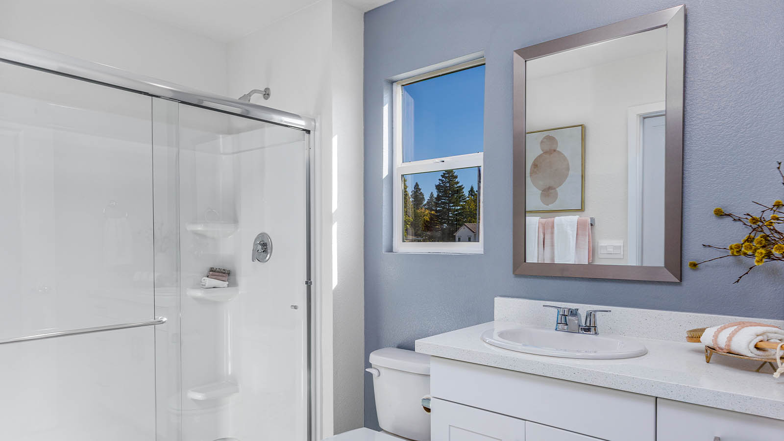 Skylar Plan 1296  spa inspired primary bathroom