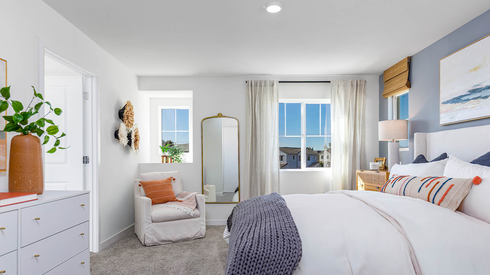 Skylar Plan 1296 Spacious Primary Bedroom