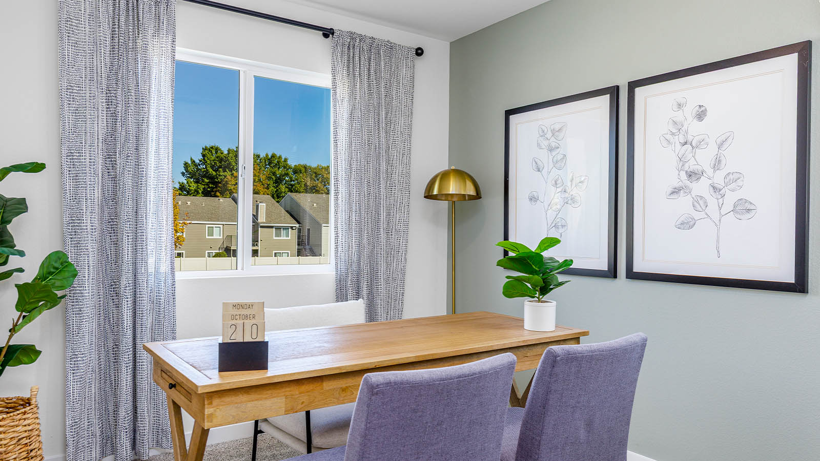 Skylar Plan 1387 Home office