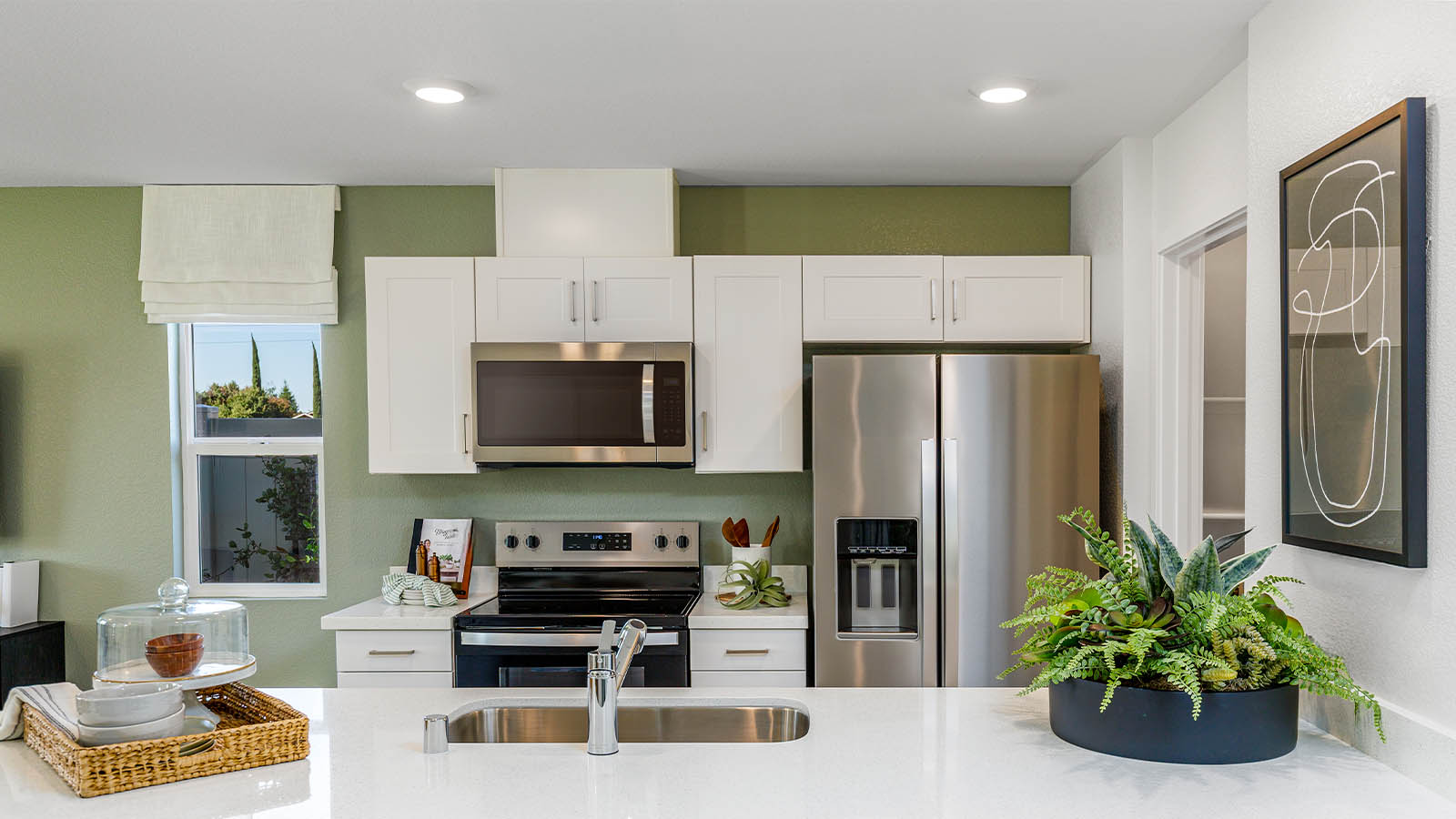Skylar Plan 1387  modern open bright kitchen