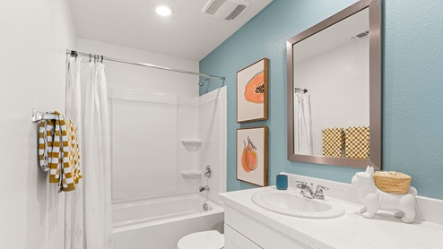 Skylar Plan 1387 Secondary Bathroom