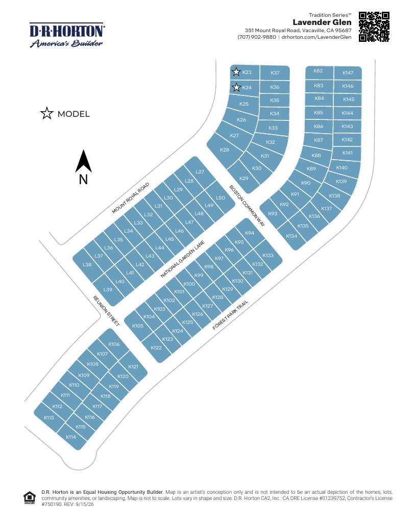 Static Lot Map