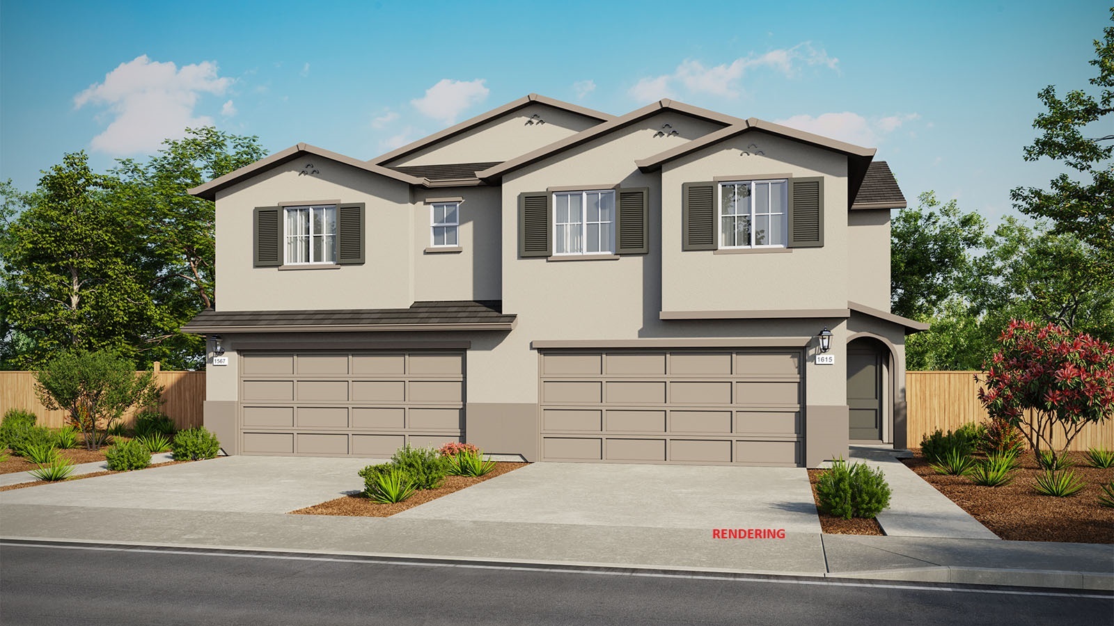 Arroyo at Salt Creek Plan 1567 Exterior Mission Elevation