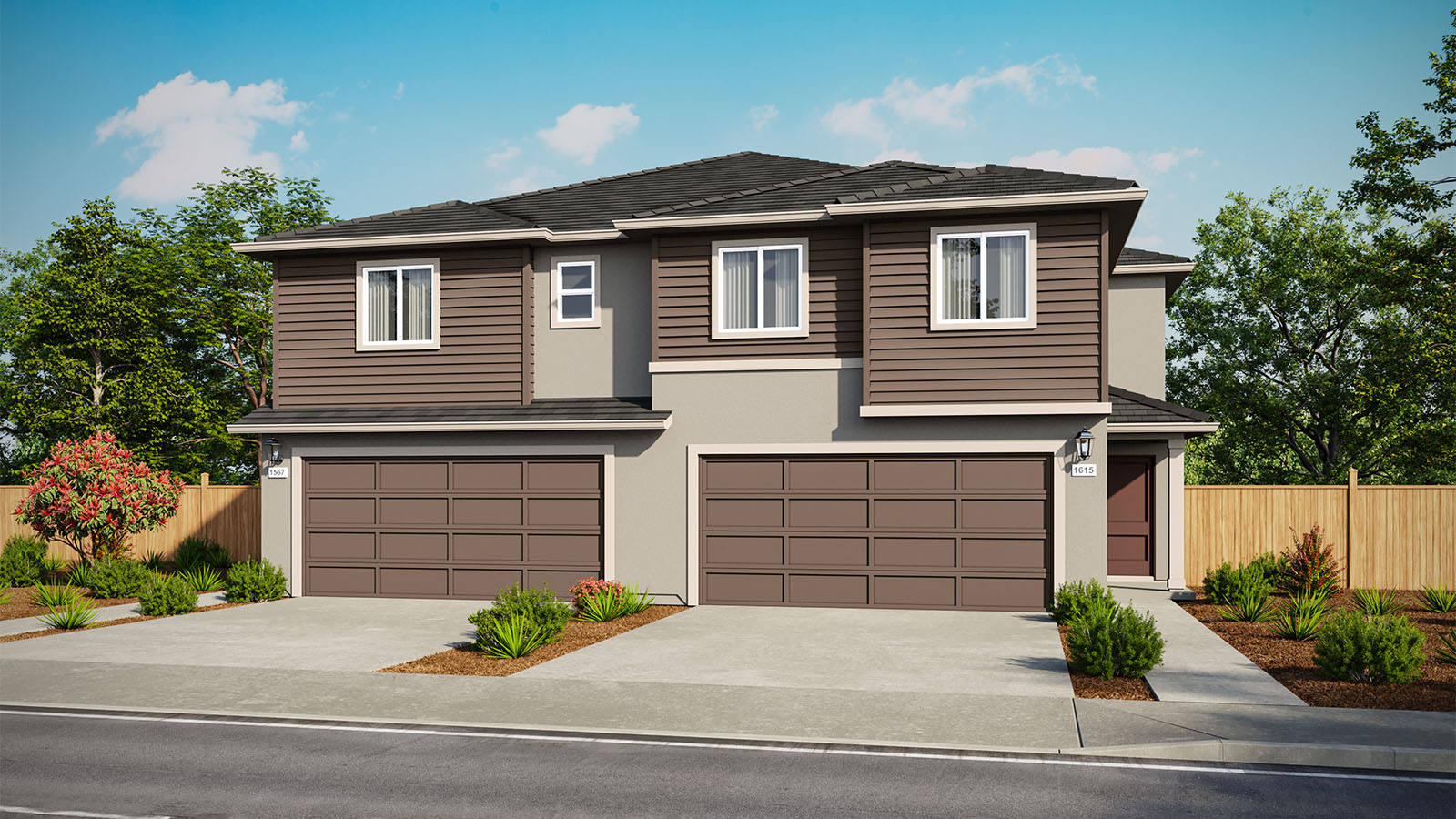 Arroyo at Salt Creek Plan 1567 West Coast Elevation