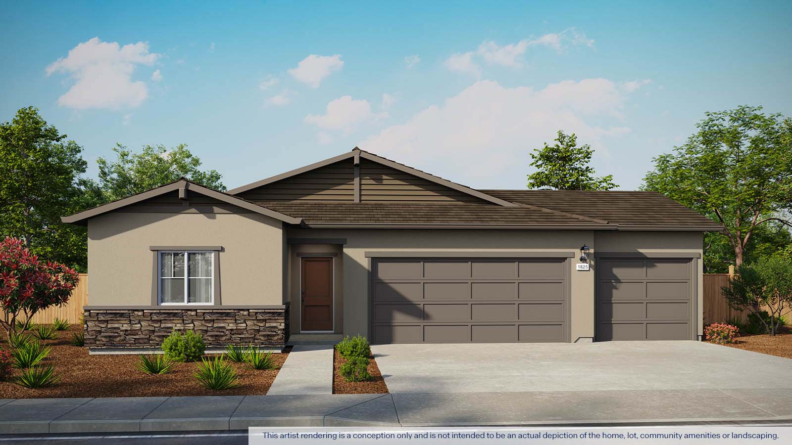 Harlen at Salt Creek Plan 1825 Exterior Craftsman Elevation