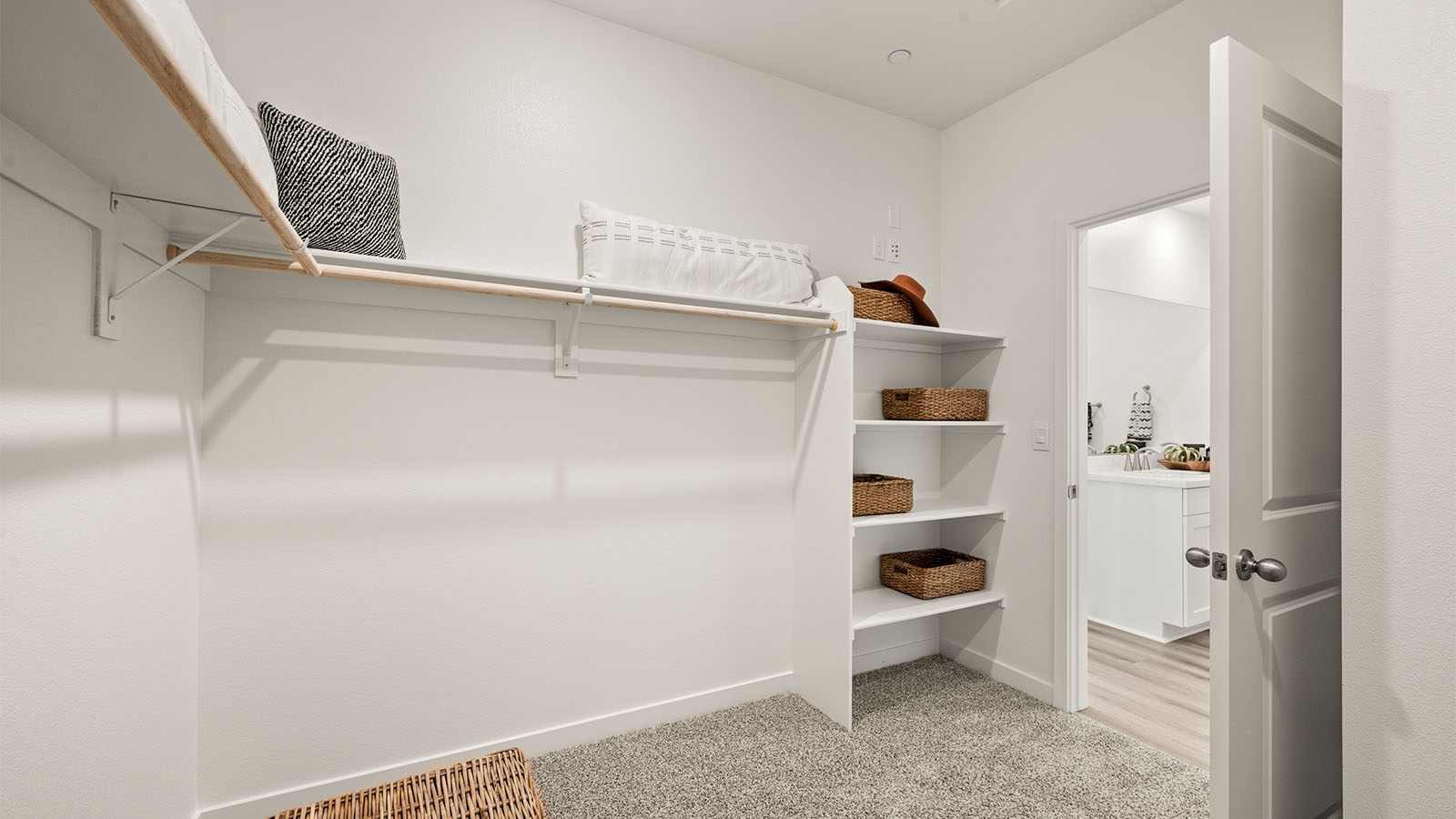 Harlen at Salt Creek Plan 1825 Spacious Primary Closet