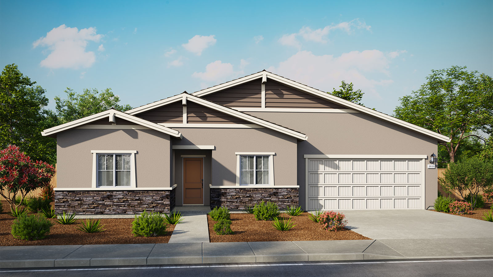 Harlen at Salt Creek Plan 2035 Exterior Craftsman Elevation