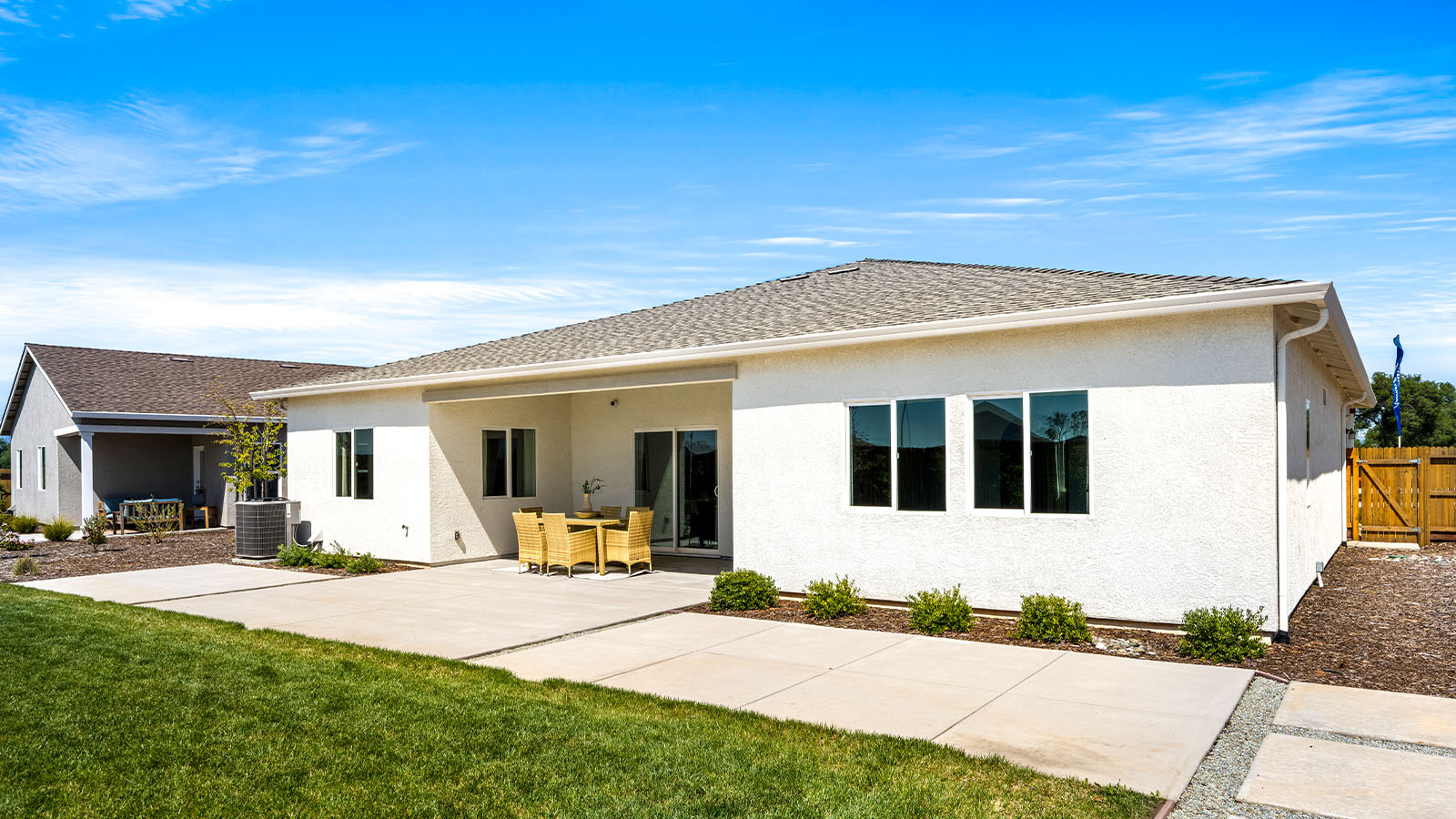 Harlen at Salt Creek Plan 2035 Backyard