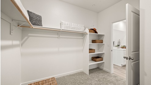Harlen at Salt Creek Plan 1825  Primary Closet
