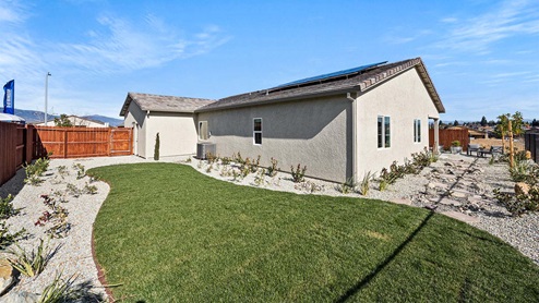 Harlen at Salt Creek Plan 1825 Backyard