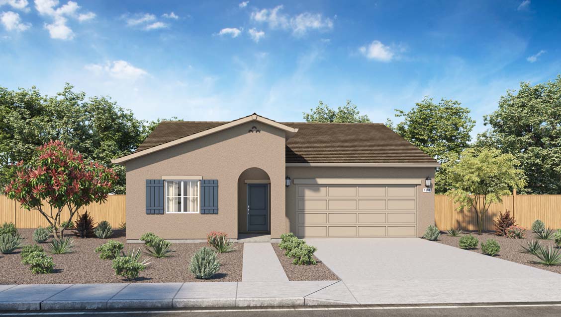 Lilac at Shastina Ranch Plan 1501 Exterior  MissionElevation