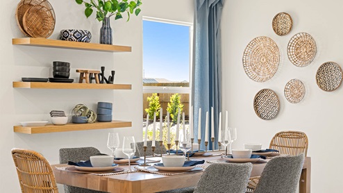 Open dining area great for entertaining