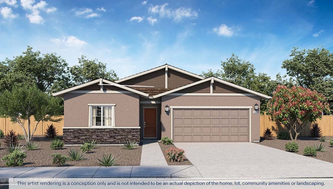 Magnolia Plan 1825 Exterior craftsman elevation
