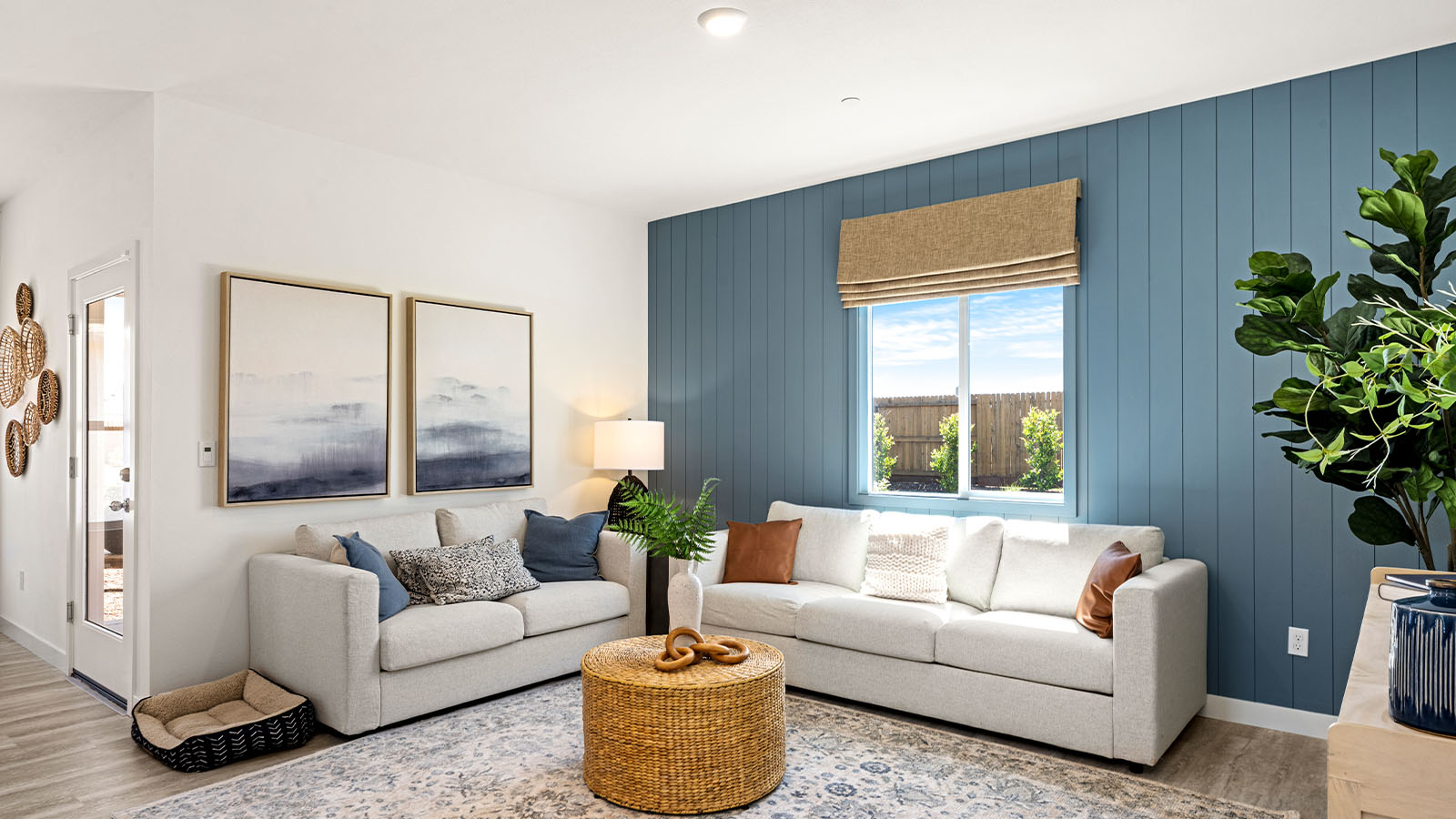 Magnolia Plan 1825  living area with natural light