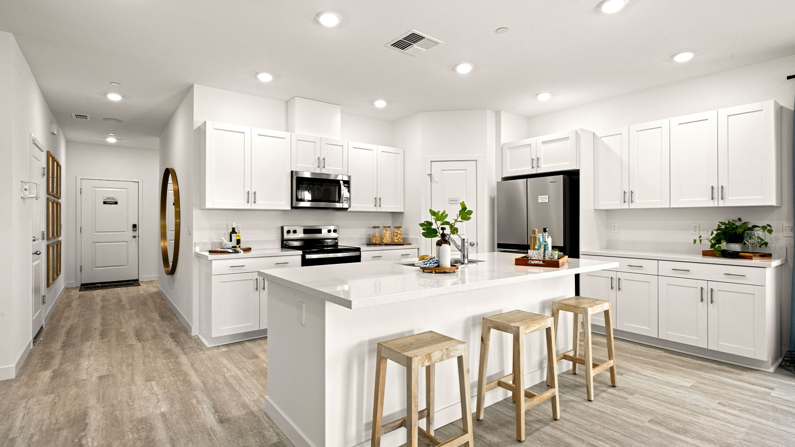 Magnolia Plan 1825  open modern kitchen